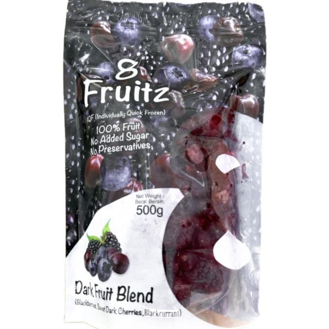 

Frozen Dark Fruit Blend 500 Gr