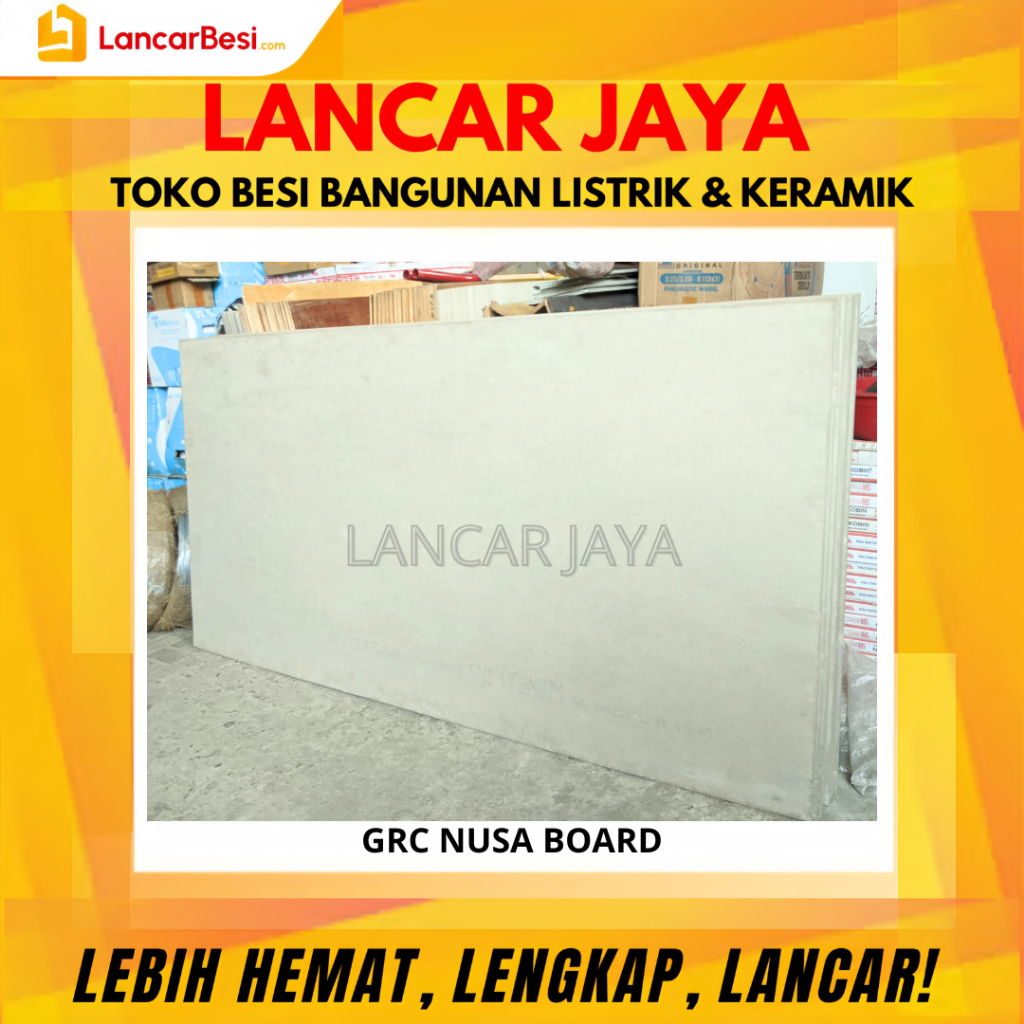 GRC Nusa Board 20mm Hanya Area Jogja & Sekitarnya