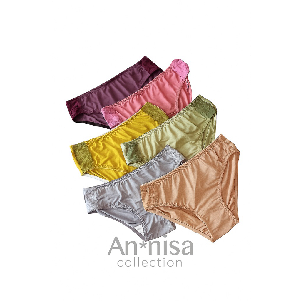 Celana Dalam Wanita Renda Elegan & Nyaman / CD Dewasa Motif Renda Samping