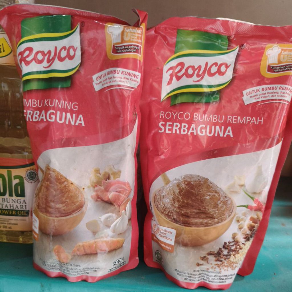 

Royco bumbu Kuning / Royco bumbu rempah serbaguna 600gr aprl 26