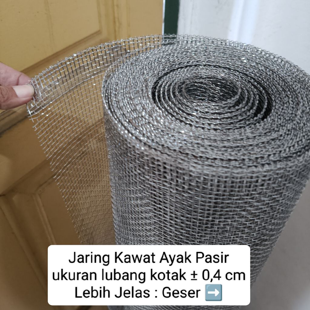 Harga Per Meter Jaring Kawat Ayakan Pasir 8x8 galvanis