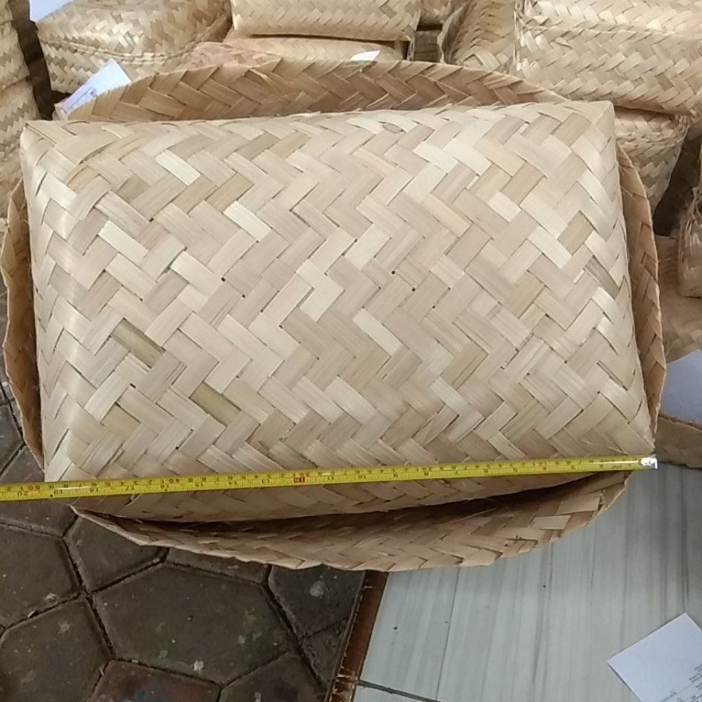 Besek Persegi Panjang 50X30X20 Besek Jumbo Besek PSHT Besek Walet