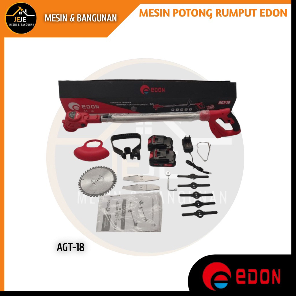 Mesin potong Rumput Edon AGT-18