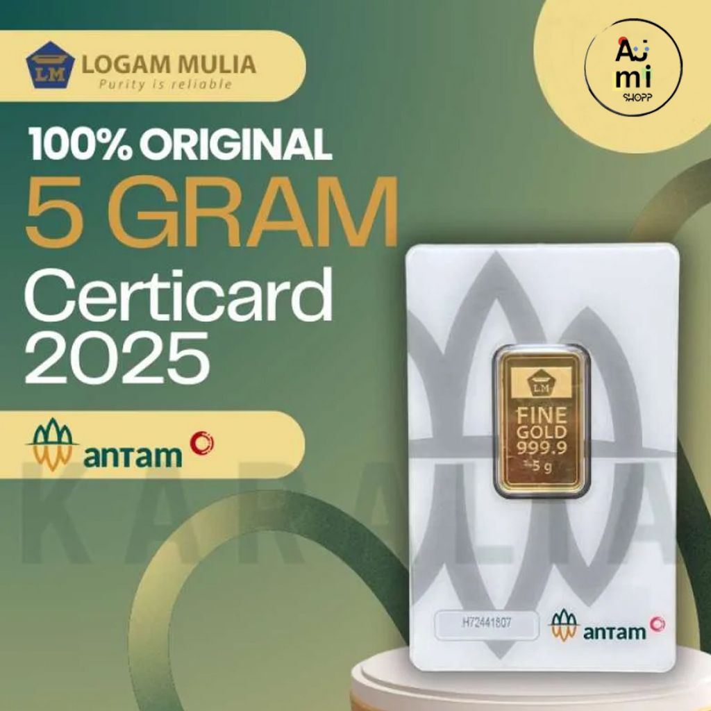 LM EMAS ANTAM 5 Gram, LOGAM MULIA TAHUN 2020-2023