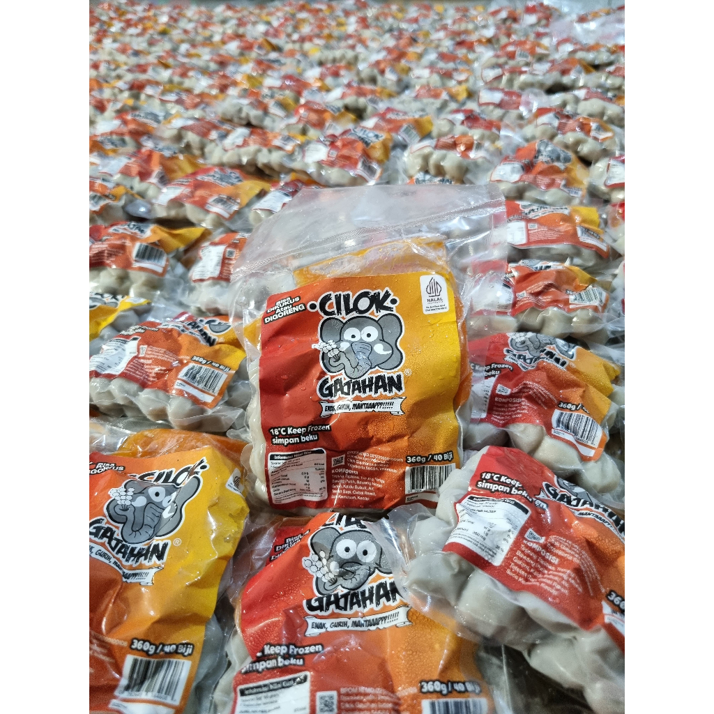 

Paket REseller Cilok Gajahan Yogyakarta 5 pack Enak Gurih Mantab