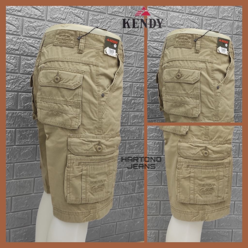 KENDY size 27-38 celana pendek cargo pria / celana pendek gunung / celana pendek cargo kendy / celan