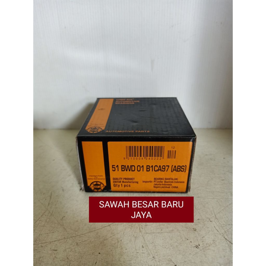 BEARING RODA DEPAN HONDA CRV 2007-2012 UNIFAR