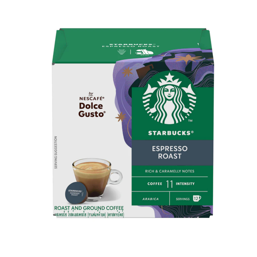 

Nescafe Dolce Gusto NDG Starbucks Espresso Roast Coffee Capsule