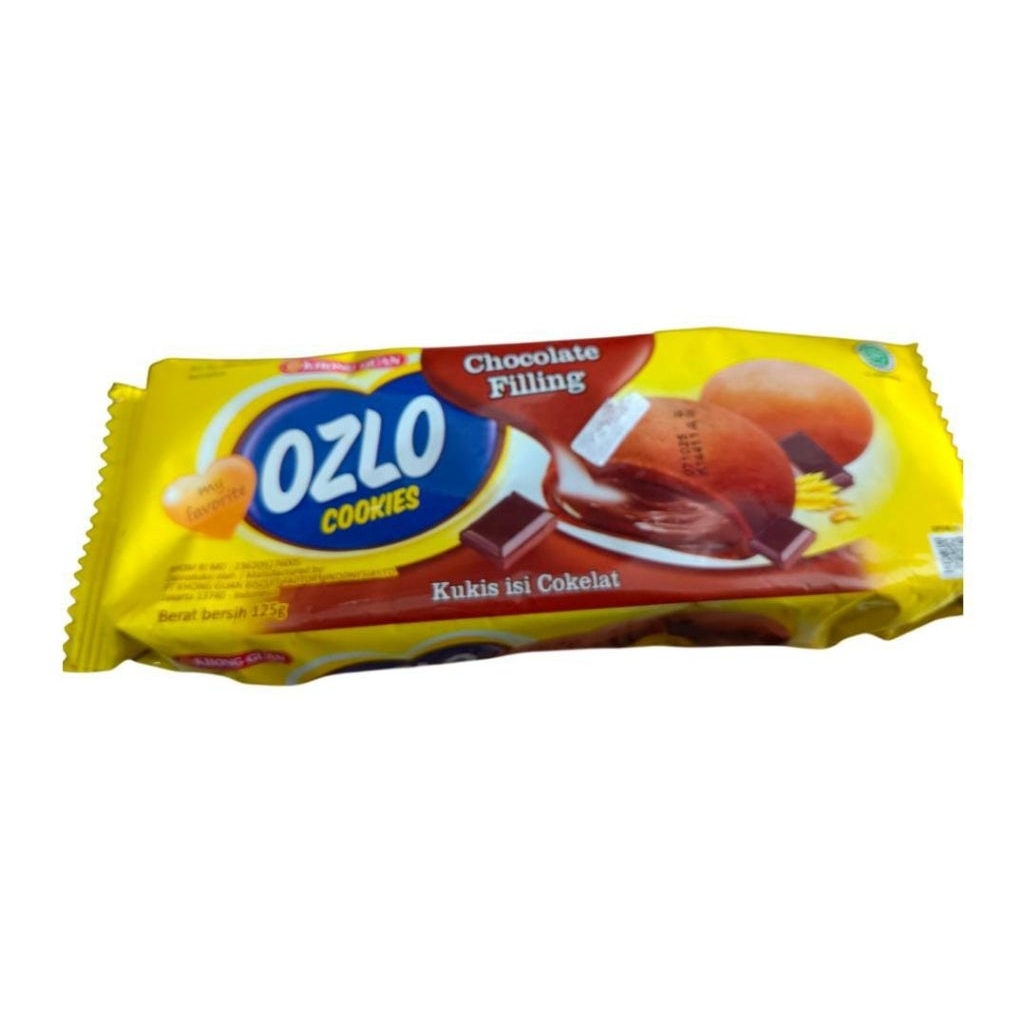 

Khong guan OZLO cookies kukis isi cokelat chocolate filling 125gr