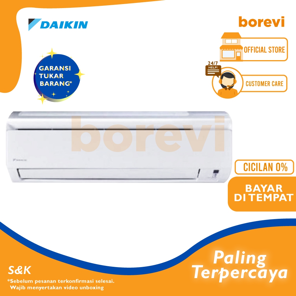 Daikin Ftv 25cxv Ac Standard Split 1 Pk Malaysia Air Conditioner Ftv 25 Cxv Ftv25xcv
