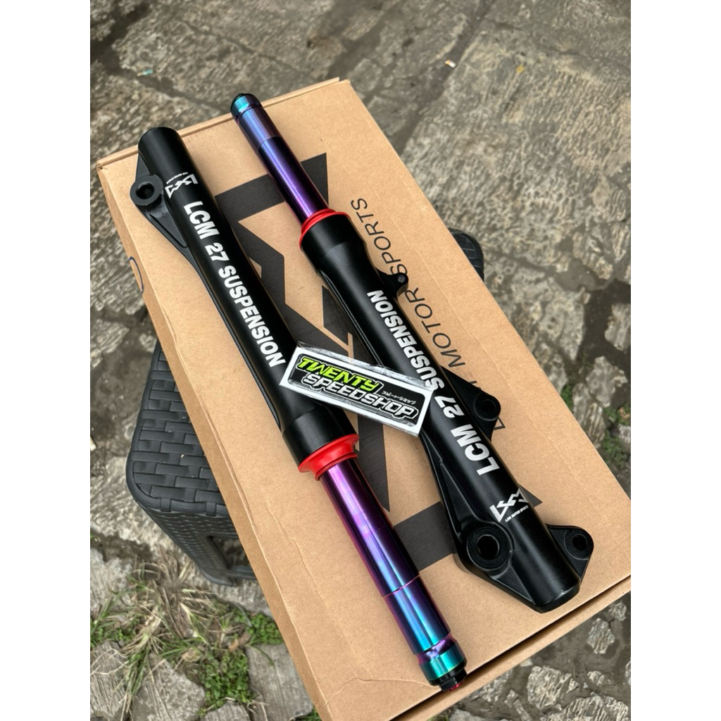 LCM SUSPENSION - SHOCK DEPAN LCM + PRELOAD RAINBOW BEAT VARIO SCOOPY STYLO CBS