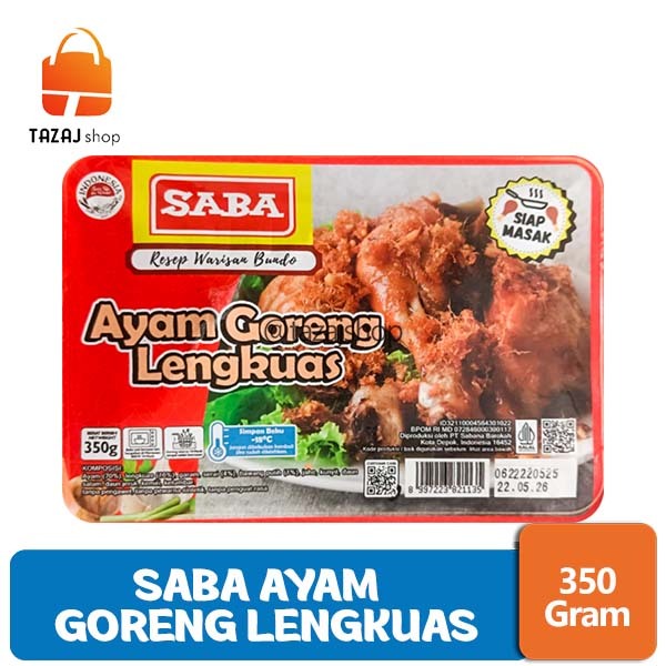 

Saba Ayam Goreng Lengkuas 350 Gram Siap Saji