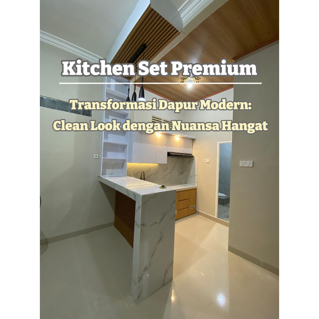 CUSTOM KITCHEN SET HPL MINIMALIS
