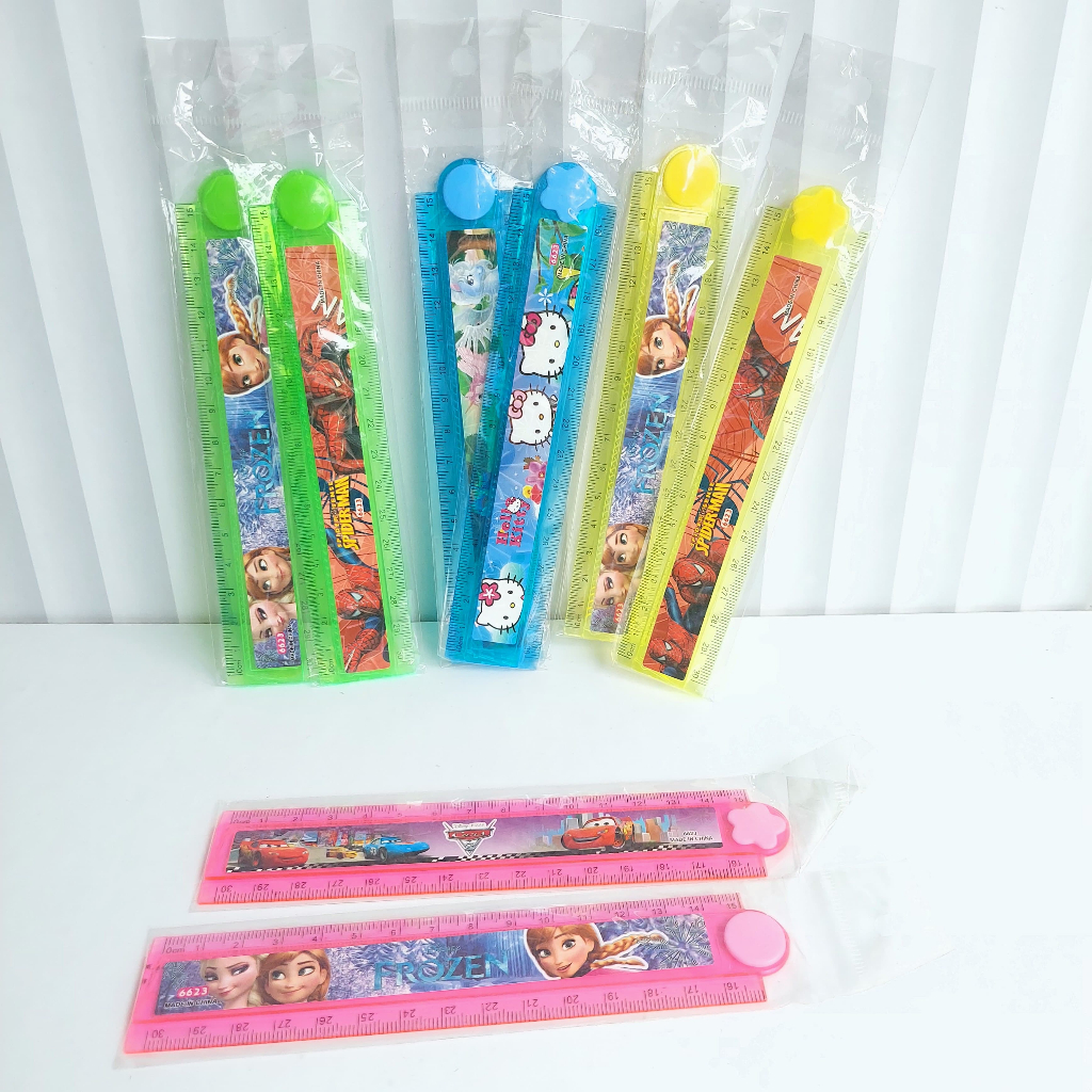 

Penggaris Lipat Panjang 30 CM Karakter Lucu