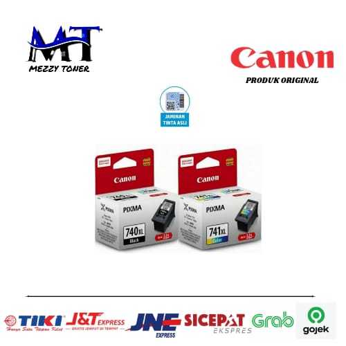 Tinta canon 740xl black & 741xl color original