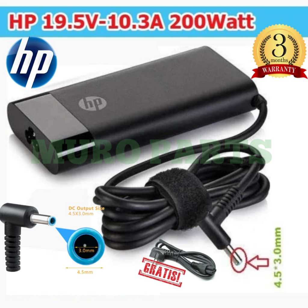 ADAPTOR CHARGER LAPTOP HP OMEN 17 17T 17-RTX 17RTX 17AN 17-AN 17-RTX3060 17-RTX4090 17-RTX3070TI 17-