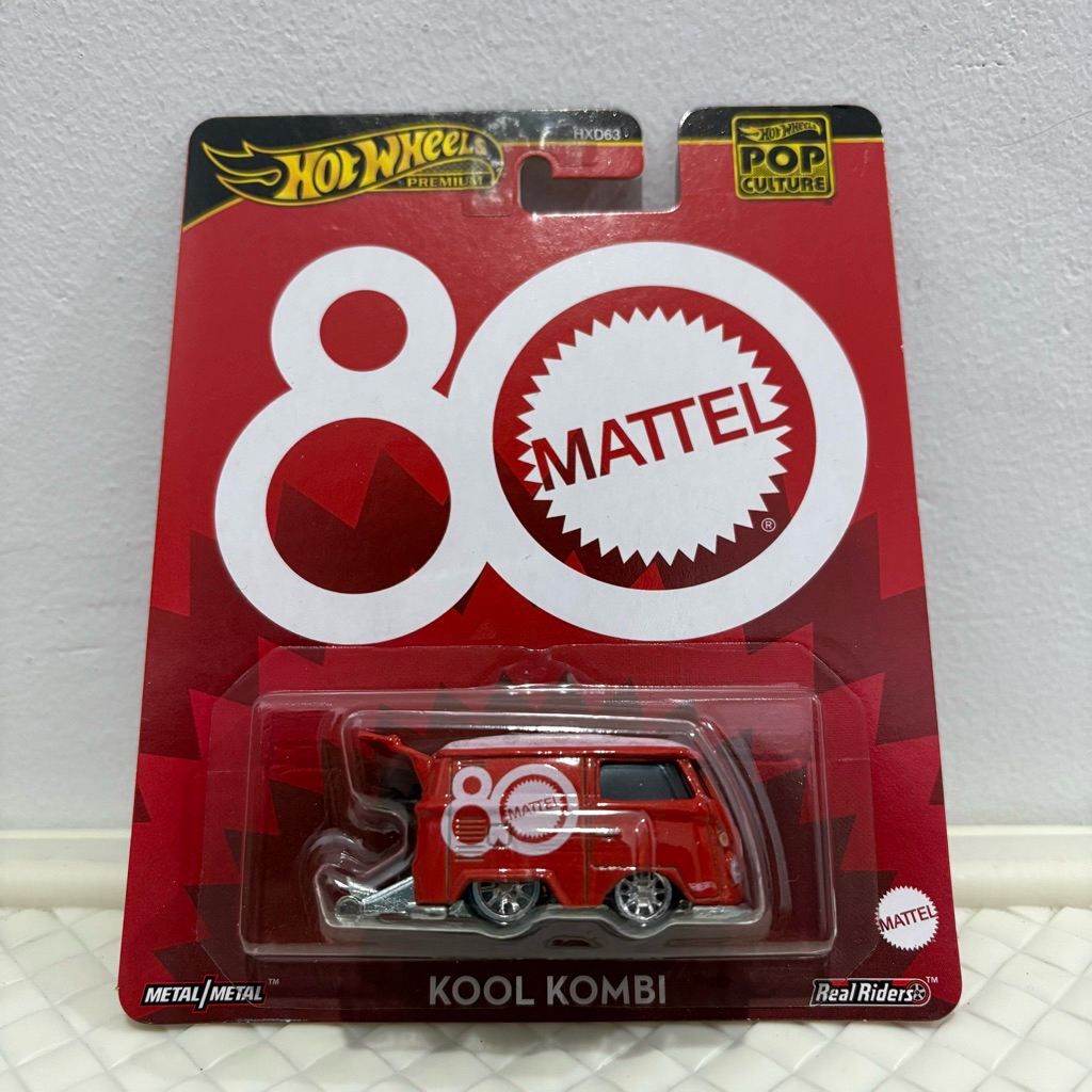 Hot Wheels Kool Kombi 80Th Anniversary Matel