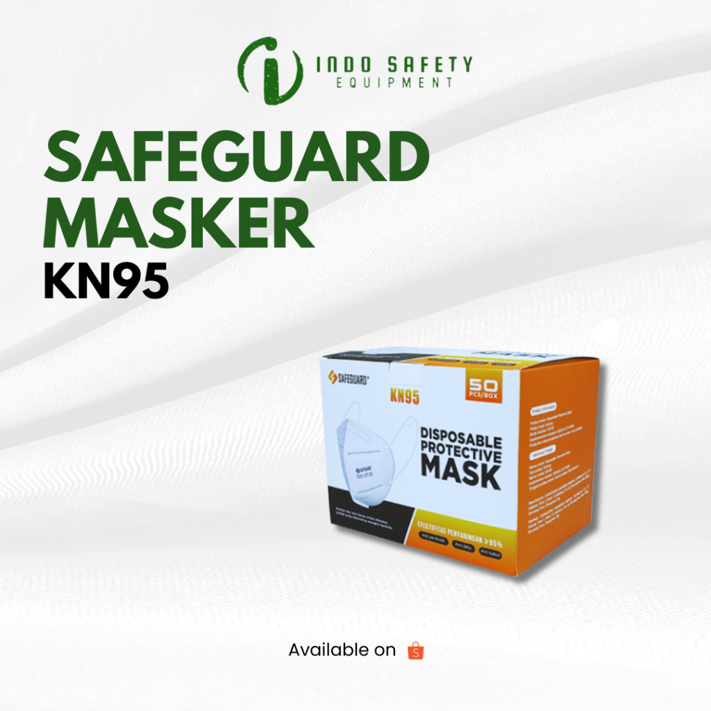 Masker KN95 Safeguard isi 50 Pcs