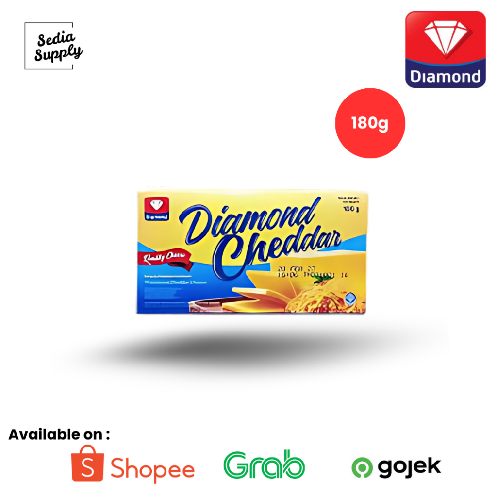 

Cheddar Cheese DIamond 180g