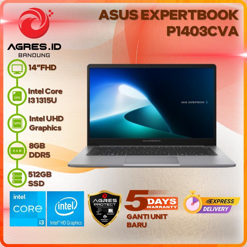 ASUS EXPERTBOOK P1403CVA I3 1315U 8GB 512GB 14" FHD