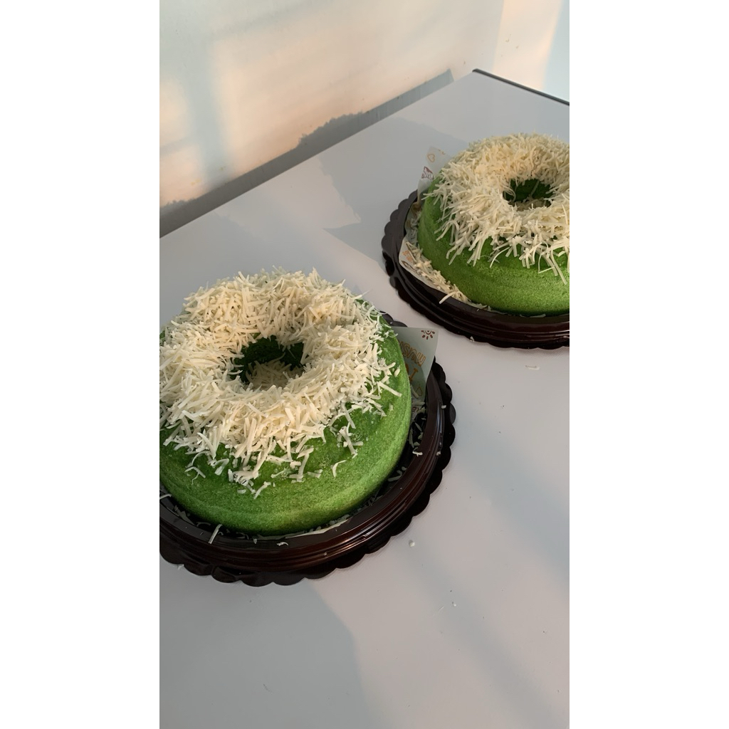 

bolu pandan keju lumer