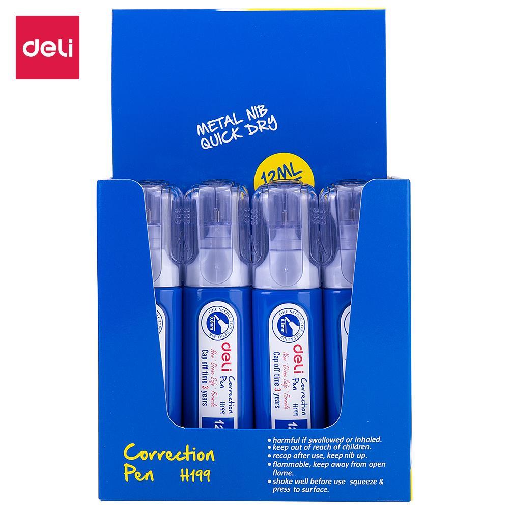 

Deli Correction Tape / Tip X Cair Fluid Pen 12ML - CH19930