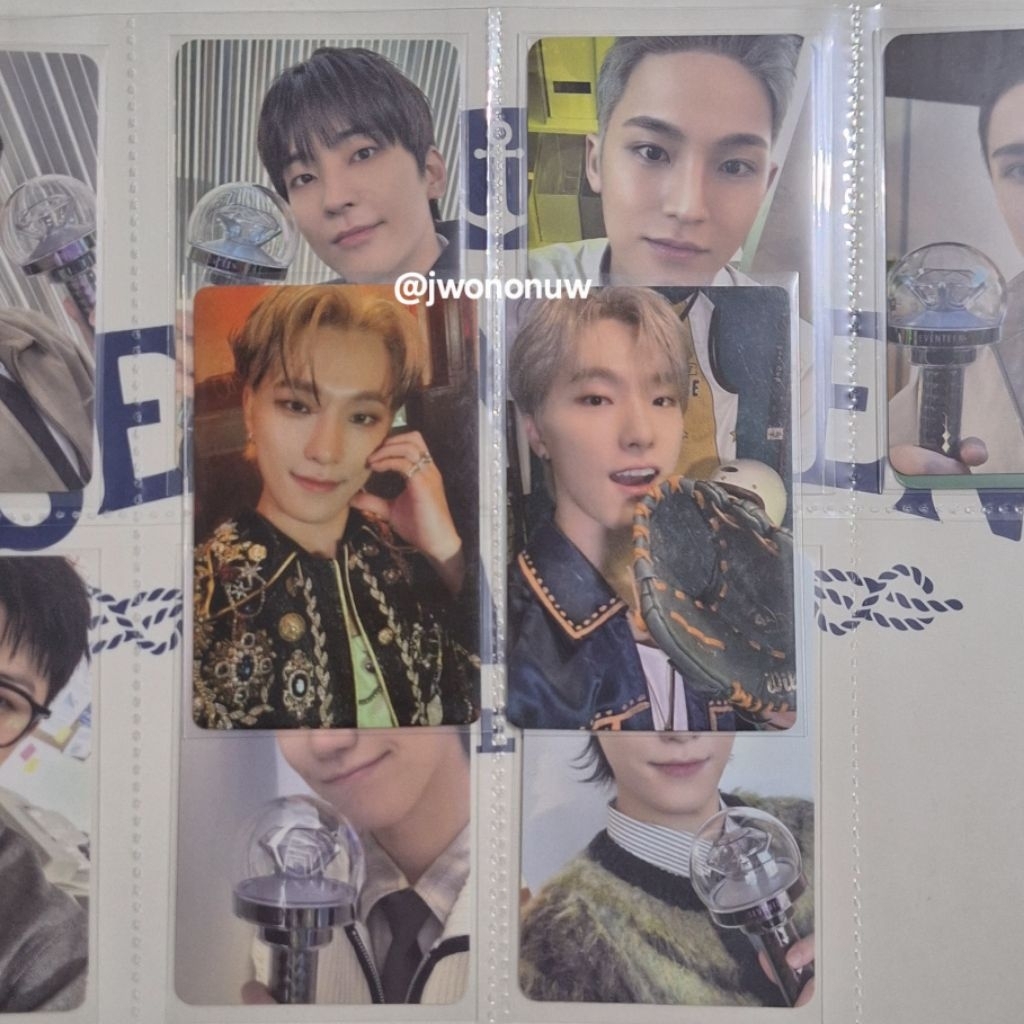 photocard seventeen album heaven pob yizhuyu yzy carat - pc svt scoups jeonghan joshua jun hoshi won