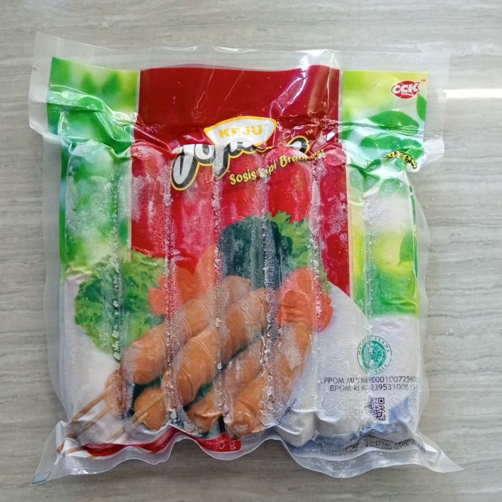 

JOFRANS Sosis Sapi Bratwurst KEJU isi 7 500g