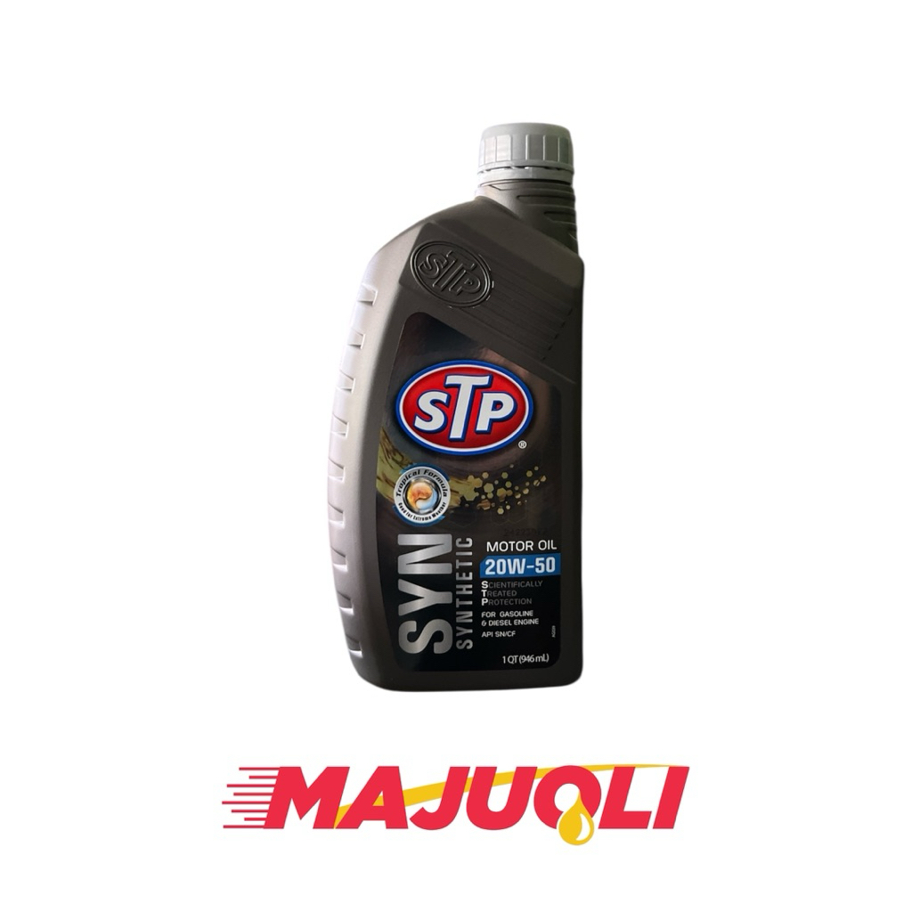 OLI MESIN STP SYNTHETIC MOTOR OIL SAE 20W-50 OLI SINTETIK MESIN MOBIL