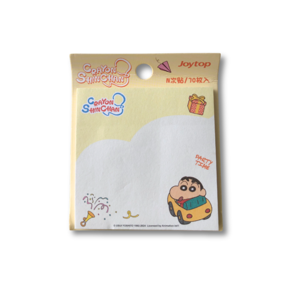 

Joytop Sticky Notes Lucu Warna Putih Kuning Crayon Shinchan, Memo Tempel untuk Catatan Tambahan Motif Karakter Kartun Sinchan, Alat Tulis Anak Sekolah Alat Tulis Kantor