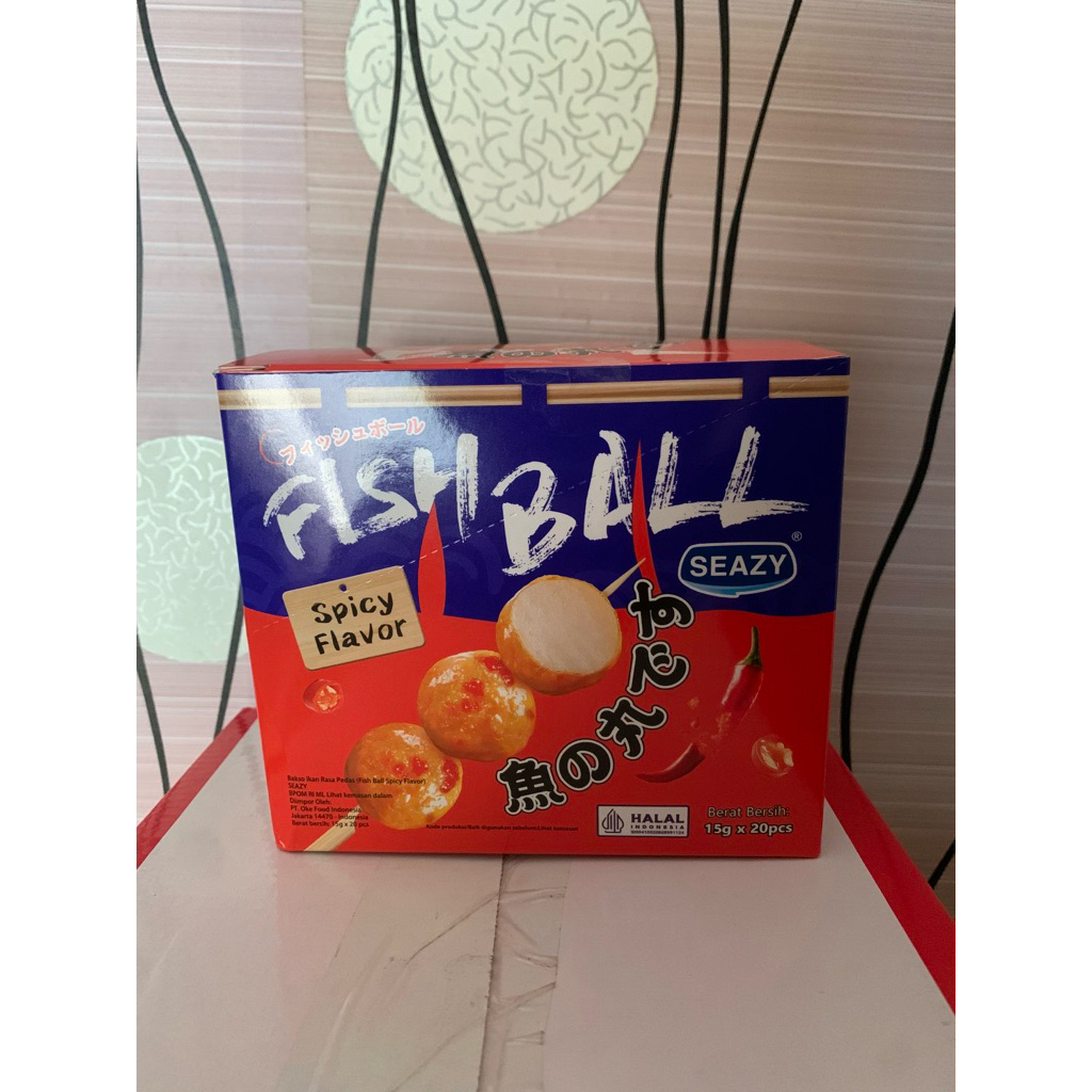 

Fish Ball Spicy Flavour isi 20pcs
