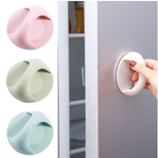 Pegangan Pintu Tempel Lemari Pakaian Laci Pintu Kamar Mandi Handle Multifungsi / Tempelan Gagang Pin