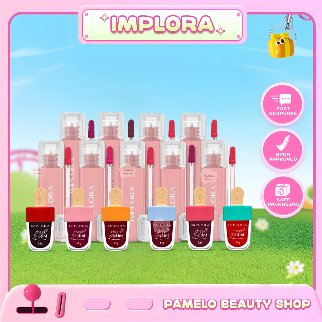 Implora Cheek & Lip Tint - Implora Jelly Tint - Lip Tint Implora