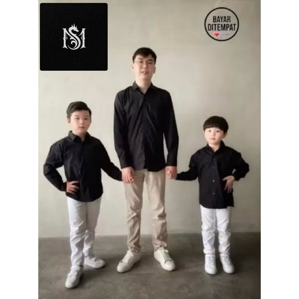 Kemeja Tanggung Anak 1-14 Tahun Katun | Kemeja Tanggung Distro Anak | Hem Anak Pria Tanggung