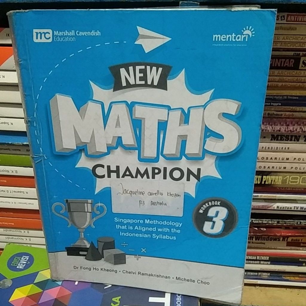 Buku new maths champion 3 workbook