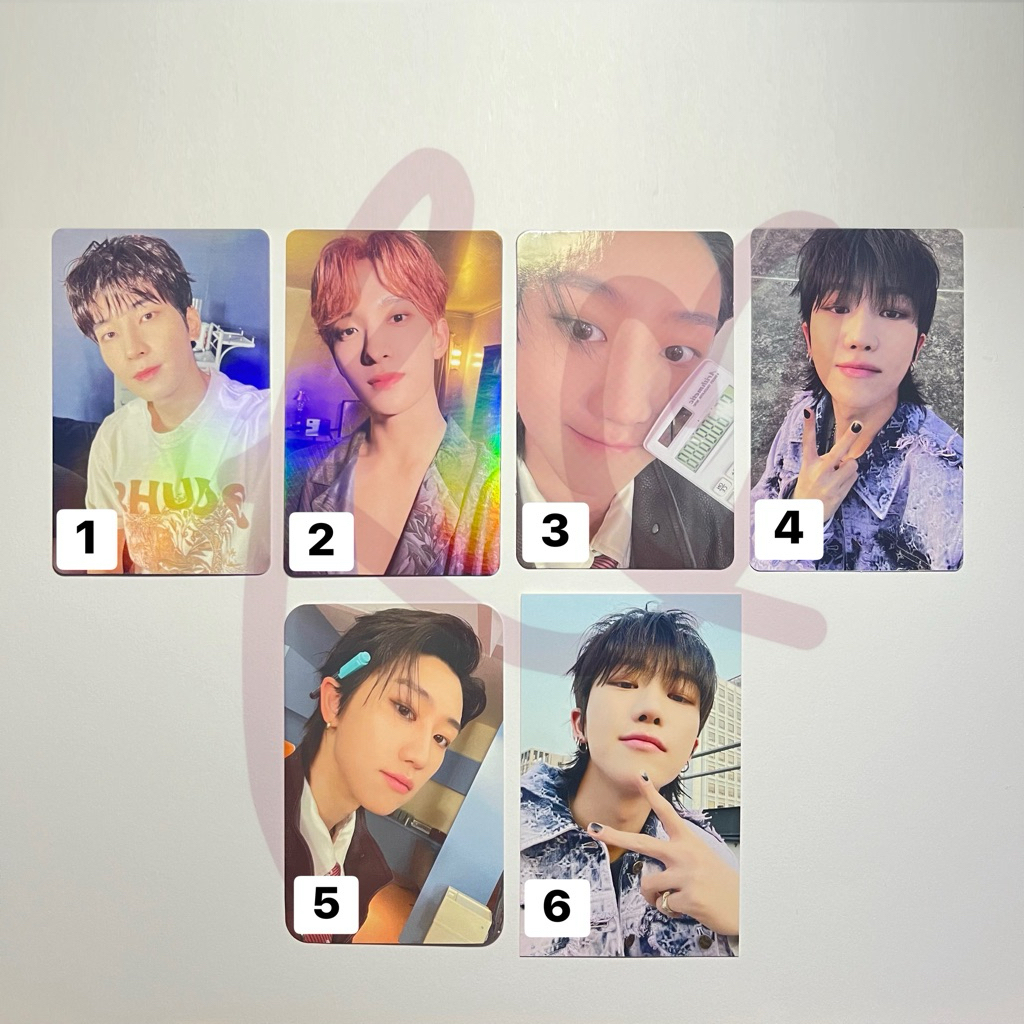 SEVENTEEN FML NON-ALBUM PHOTOCARDS wonwoo, dokyeom, the8 - weverse japan preorder benefits, yizhiyu,