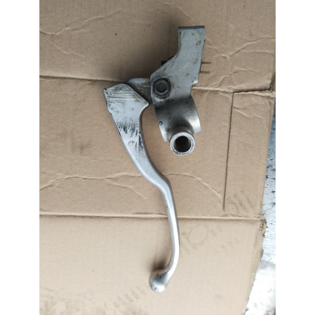 hendel + dudukan hendel mio sporty / mio soul karbu / fino karbu original copotan