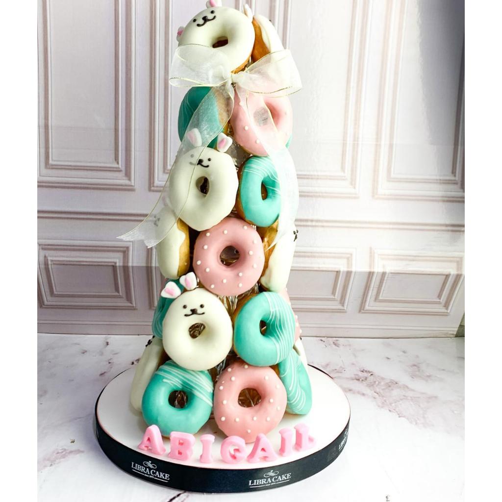 

Donat/Donat Ulang Tahun/Donat Birthday Cake/Donat Tower Ribbon Cake/Kue Birthday jakarta