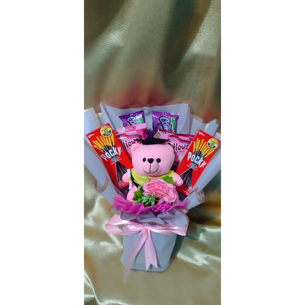 

Buket Snack / Buket Wisuda / Buket Kasih Sayang - Buket Medium