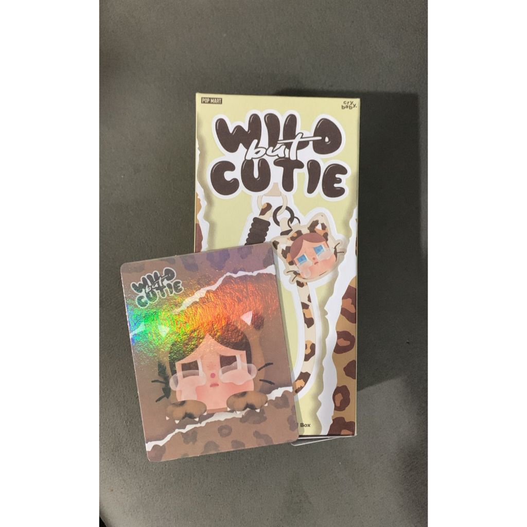 

( READY STOCK ) POP MART ORIGINAL SECRET CRYBABY WILD BUT CUTIE LANYARD - POP MART