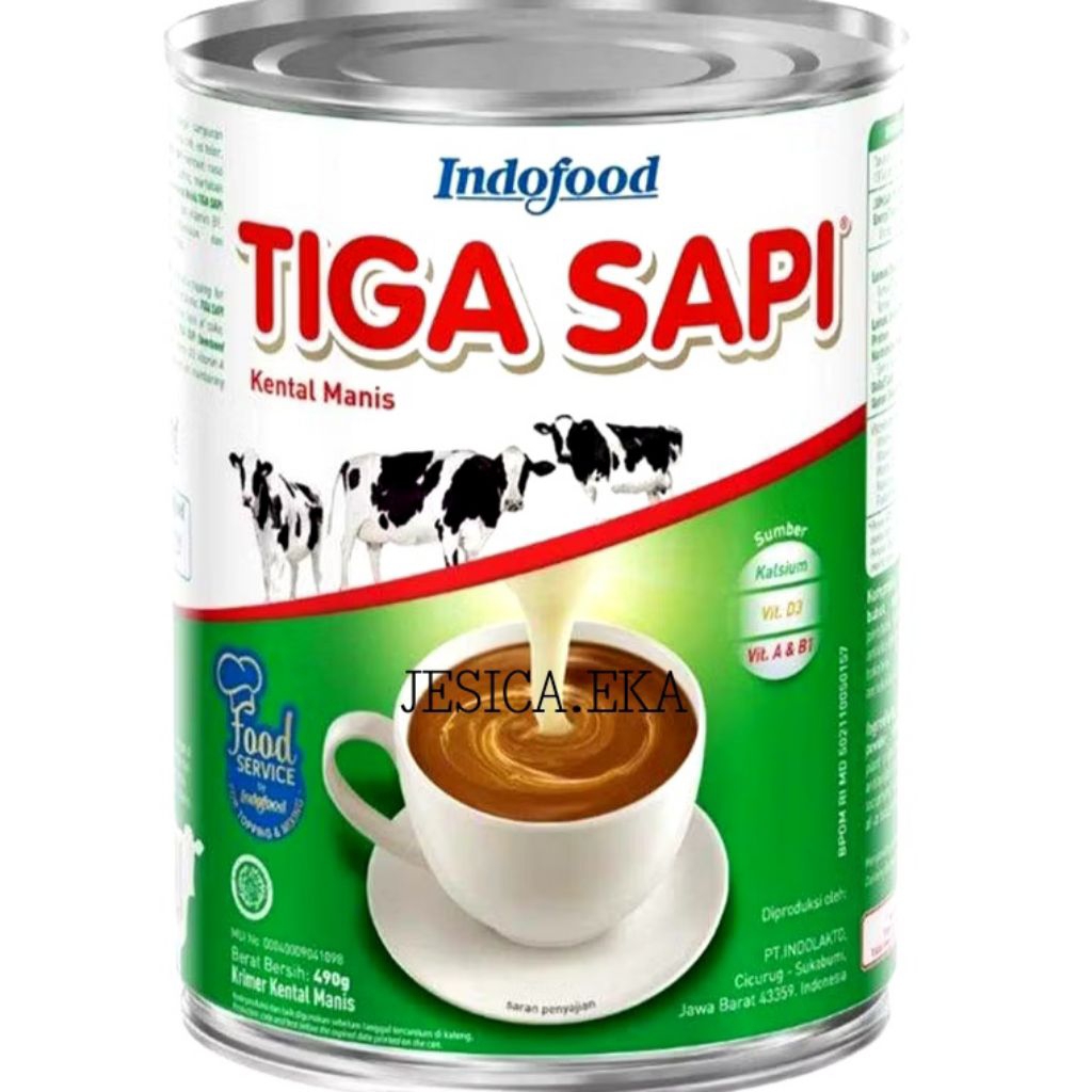 

Susu Tiga Sapi/susu kental manis 490gr