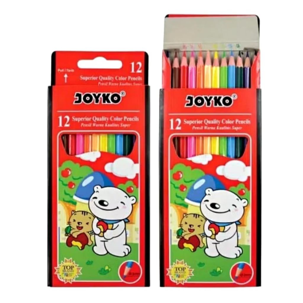 

pensil warna joyko isi 12
