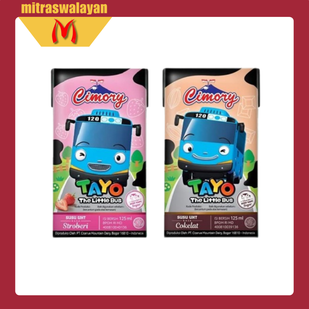

CIMORY Susu UHT Tayo the Little Bus 125 ml