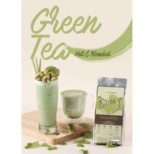 

Rattu Bubuk Green Tea 500gr – Minuman Matcha Instan Premium | Bisa Dihidangkan Panas & Dingin