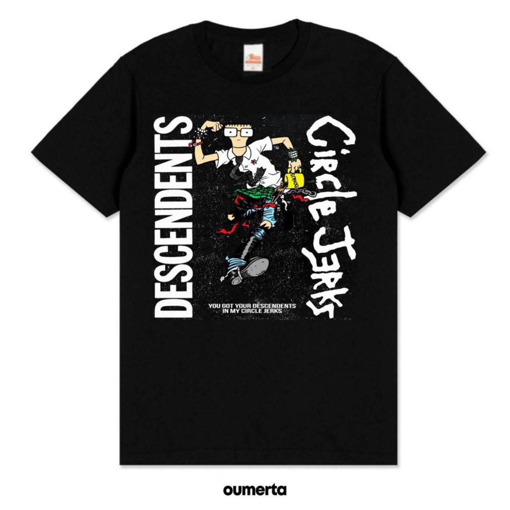 KAOS BAND DESCENDENT - TSHIRT DESCENDENT CIRCLE JERKS