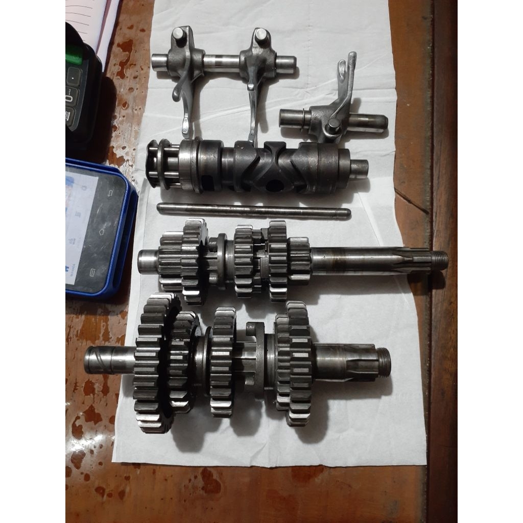 Gear Rasio Gigi Rasio Set Yamaha DT100 DT 100 A/B/C/X Original Copotan Istimewa