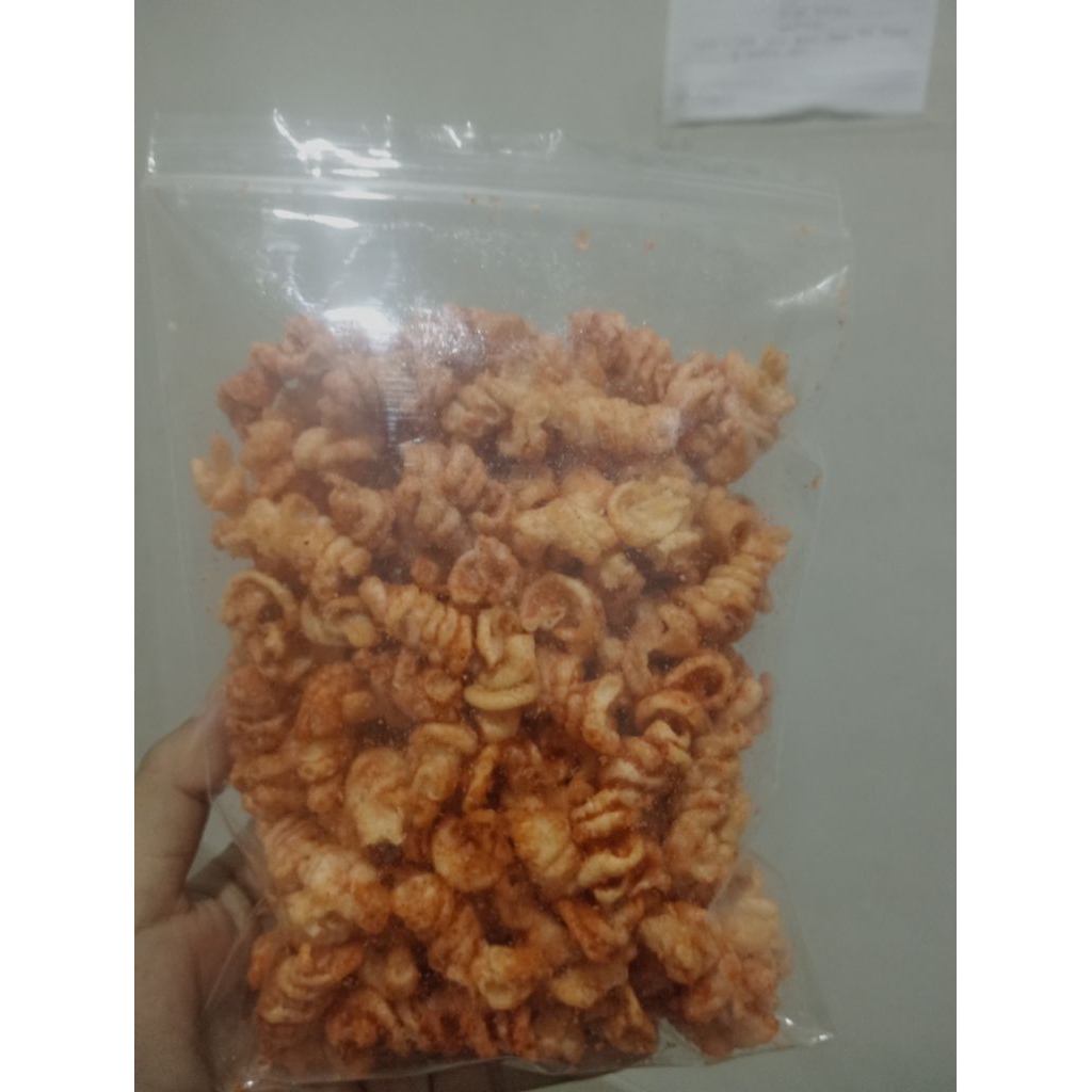 

Makaroni Spiral Balado 250 Gram Gurih Termurah