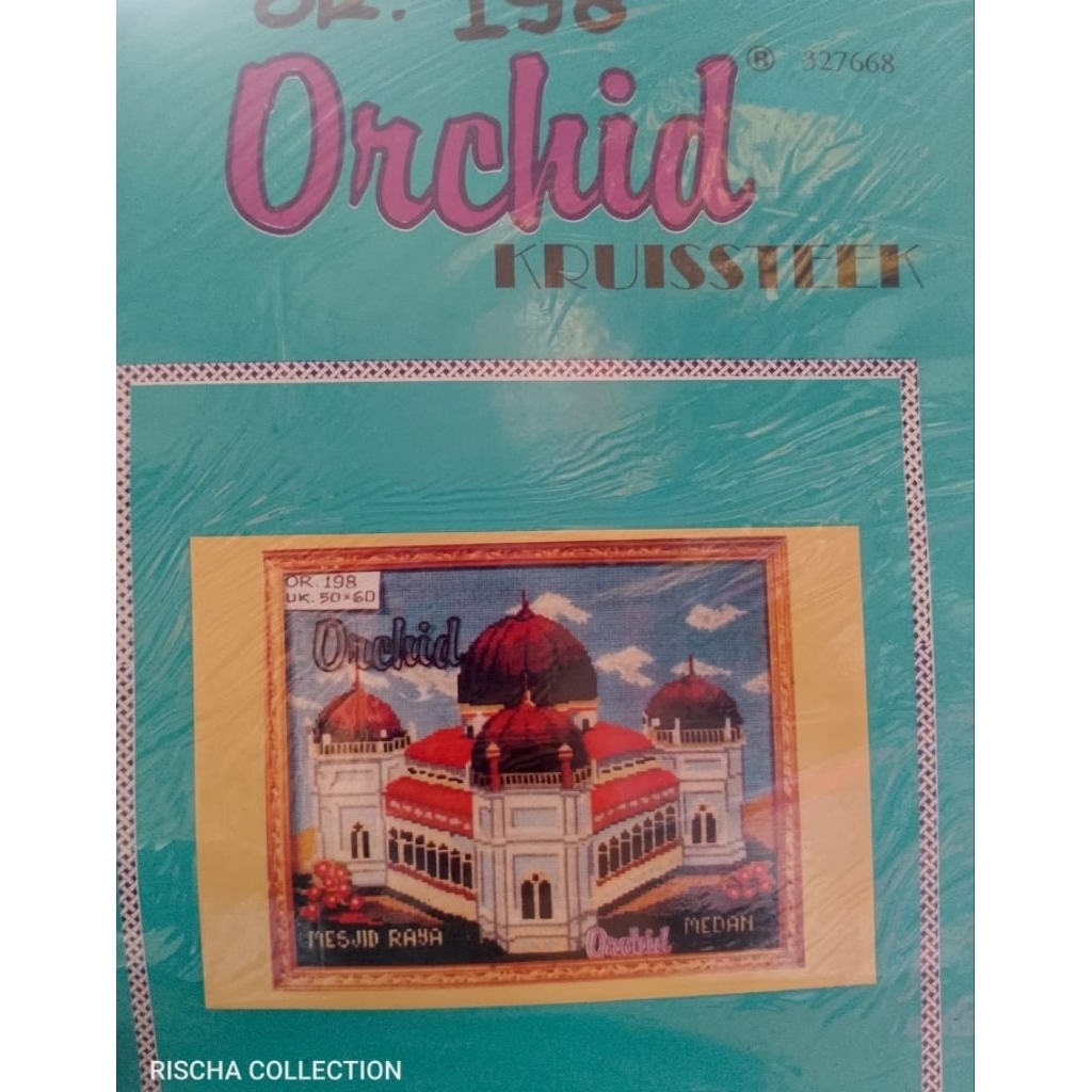 kristik tema masjid orchid or 198