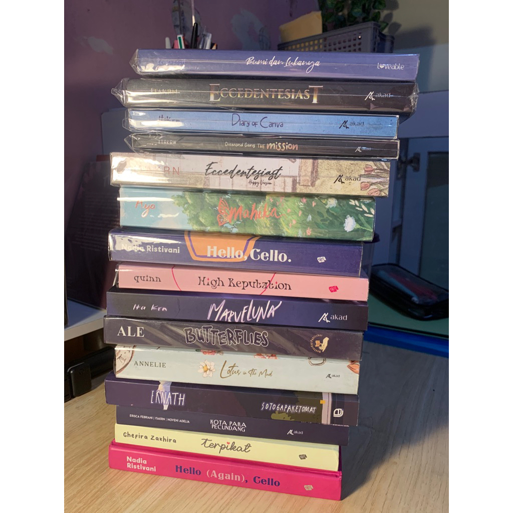 Preloved novel AU/Wattpad Ori