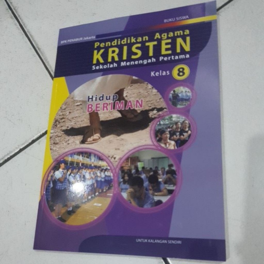 buku pendidikan agama kristen bpk penabur jakarta kelas 8